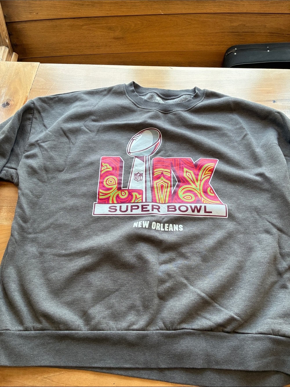New Orleans, Super Bowl sweatshirt, size 2X